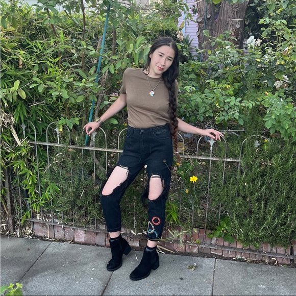 UNIFxURBAN OUTFITTERS distressed denim - Picture 6 of 7